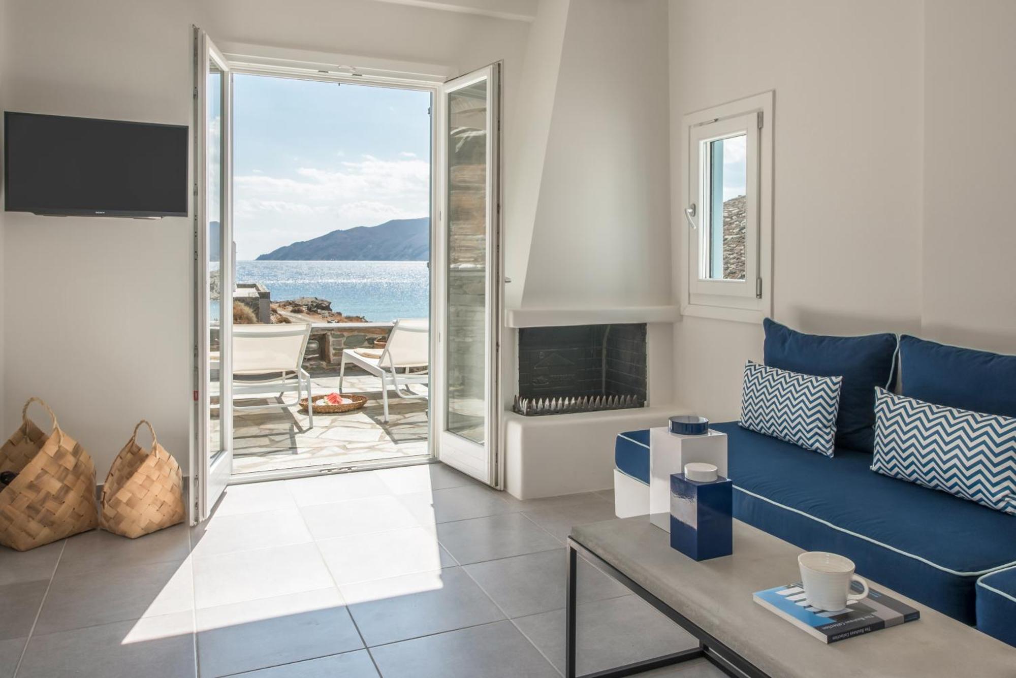 Eneos Kythnos Beach Villas-Elegant And Comfort Villas Kamer foto